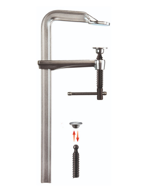 Celooceľová skrutková zvierka s kolíkovou rukoväťou GZ16K